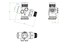Druckunabhängiges Regelventil von Oventrop mit Verschraubung und Innengewinde. Klar erkennbare Ventilstruktur, Ventilgehäuse und Anschlussdetails im Bild.